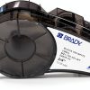 Brady Industrial Labeling Tape Vinyl Black on White M21-1