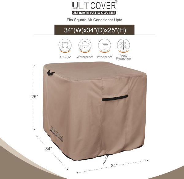 ULTCOVER AC Cover Waterproof Polyester Outdoor Unit-1