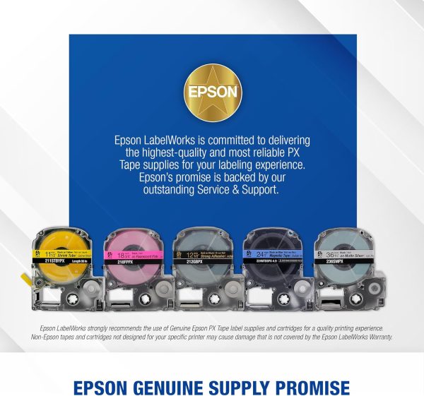 Epson LABELWORKS Vinyl Industrial Tape 36MM 24MM-1