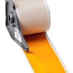 Brady Industrial Labeling Tape Yellow Vinyl Permanent-0