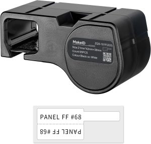 MakeID Flagging Labels Durable PP PET Cable Identification-0