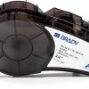Brady Industrial Labeling Tape Vinyl Black on White M21-2
