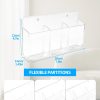 Aecsze Remote Holder Wall Mount Plastic Adjustable Storage-1