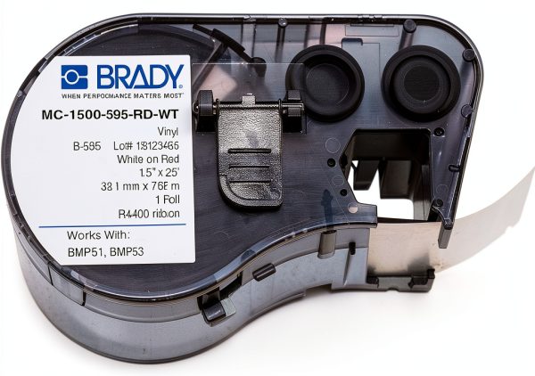 Brady Industrial Labeling Tape High Tack Permanent Adhesive-0