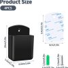 Aecsze Remote Control Holder Wall Mount Plastic Portable-1
