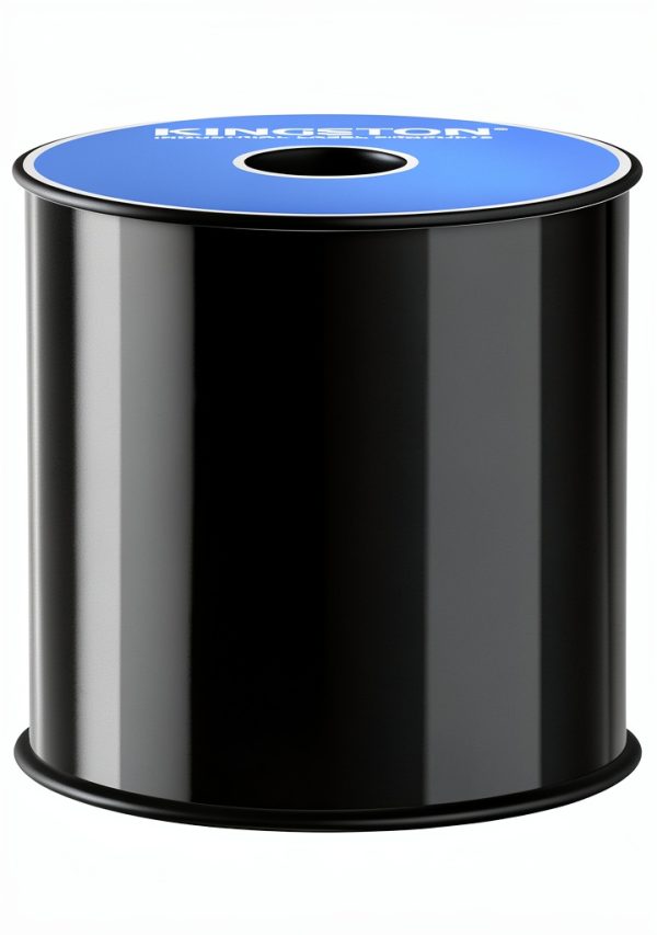 Kingston Black Vinyl Labeling Tape Industrial Grade-0