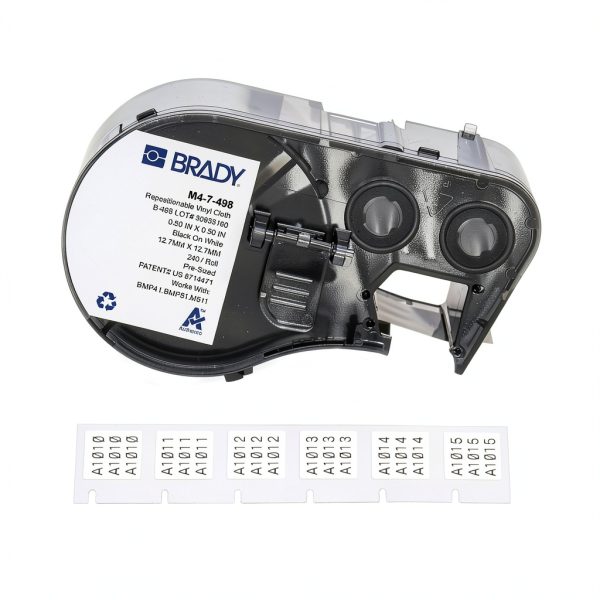 Brady Labeling Tape Durable Vinyl Cloth Industrial Marking-0