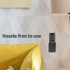 Aecsze Remote Control Holder Wall Mount Plastic Organizer-4