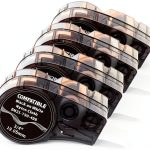 Labelife M21-750-499 Nylon Cloth Label Tapes 4-Pack-0