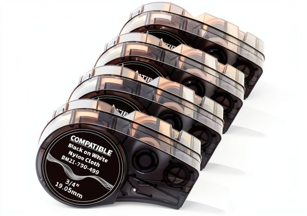Labelife M21-750-499 Nylon Cloth Label Tapes 4-Pack-0