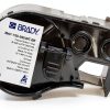Brady Vinyl Label Tape Industrial Black on White 0.75in-0