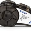 Brady Industrial Labeling Tape Black on White-0