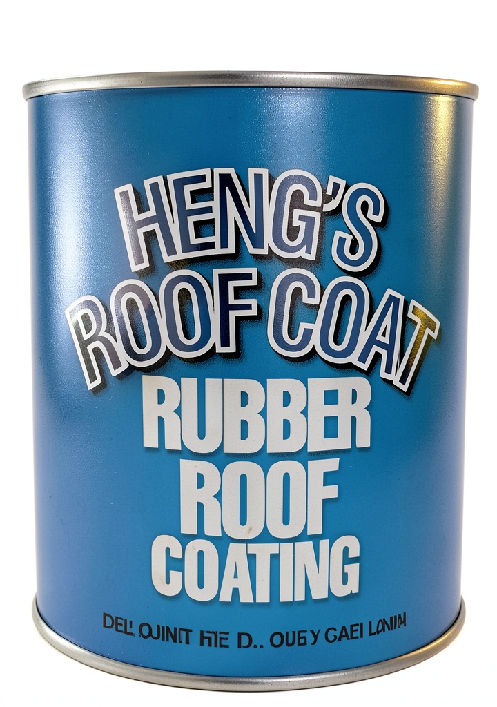 Installing Rubber Roof Sealant HENG’S INDUSTRIES Waterproof on a wooden workbench