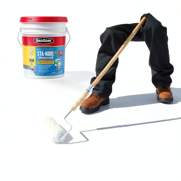 RV Roof Coating Gardner Gibson Waterproof UV-Resistant Sealant-8