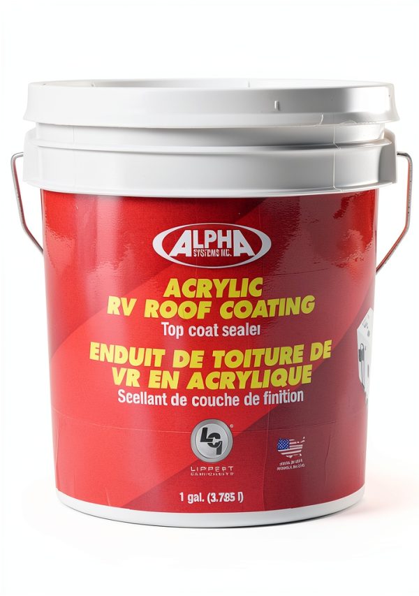 Acrylic Roof Coating Alpha Systems 4034 RVs Trailers and Motorhomes-0