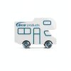 Dicor RV Roof Tape Grey Waterproof 50ft Roll RP-CRCT-4-1C-3