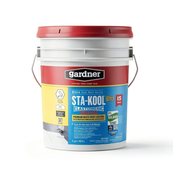 RV Roof Coating Gardner Gibson Waterproof UV-Resistant Sealant-0