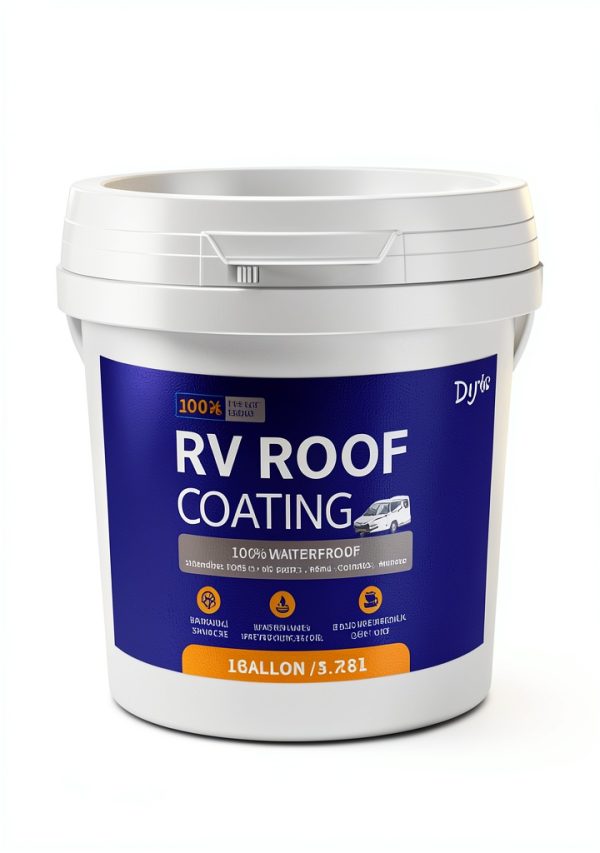 RV Roof Coating Dyvio 1 Gallon Elastomeric Waterproof Sealant Kit-1
