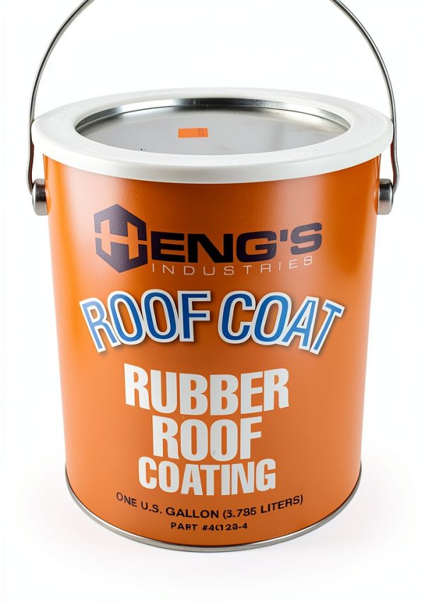 HENG’S INDUSTRIES RV Roof Sealant 1 Gallon Waterproof Rubber Coating-0