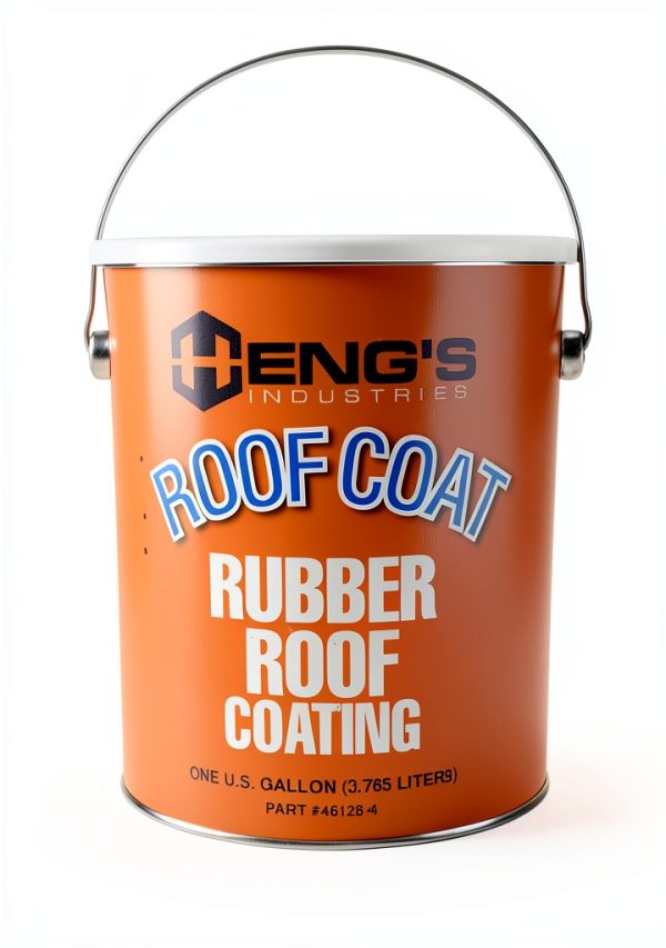 HENG’S INDUSTRIES RV Roof Sealant 1 Gallon Waterproof Rubber Coating-1
