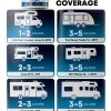 RV Roof Coating Kohree KR418 Flexible Silicone Heat Reflective 1-5