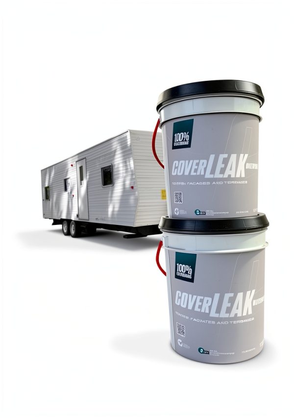 CoverLeaks RV Roof Sealant 5 Gallon CL01 Heavy-Duty Elastomeric-3