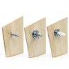 Xadnitu 1/4-20 x 2-1/4 Hurricane Anchor Kit 25 Pack with Steel &-5