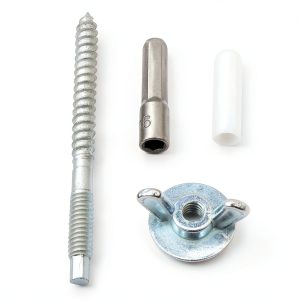 Xadnitu 1/4-20 x 2-1/4 Hurricane Anchor Kit 25 Pack with Steel &-0