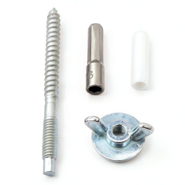 Xadnitu 1/4-20 x 2-1/4 Hurricane Anchor Kit 25 Pack with Steel &-0