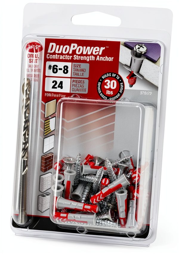 DuoPower Contractor Anchors XL-Pak by Hillman Bolt Anchor-7