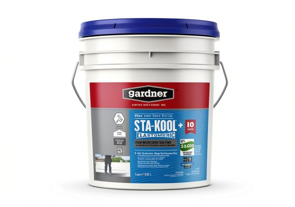 Sta-kool Sk-7805 Elastomeri Roof Coating, White, Ul Classified, 5 Gallon-4
