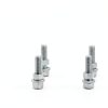 Sandbaggy 5/8" x 14" Threaded Concrete Anchor L-Bolts (Nuts & Washers Included) - Hot Dipped Galvanized - Sill Plate, Base Plate, Masonry, Wood, Cement Anchors, J Bolt (5, 5/8” x 14”)-6