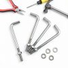 304 Stainless Steel J Bolts Lemecima Bolt Anchors 3/8-16 x 6 in-4
