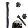 Lag Bolt Kit for TV Mounting Hardware - M8x70mm Lag Bolt and Washer for Wood Stud, Anchors for Concrete/Brick Wall, Includes Allen Key and Bubble Level for Easy Installation-3