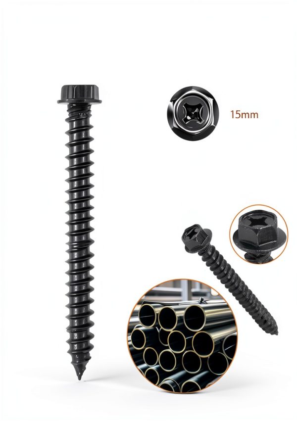 Lag Bolt Kit for TV Mounting Hardware - M8x70mm Lag Bolt and Washer for Wood Stud, Anchors for Concrete/Brick Wall, Includes Allen Key and Bubble Level for Easy Installation-3
