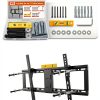 Lag Bolt Kit for TV Mounting Hardware - M8x70mm Lag Bolt and Washer for Wood Stud, Anchors for Concrete/Brick Wall, Includes Allen Key and Bubble Level for Easy Installation-6