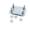 Sandbaggy 5/8" x 14" Threaded Concrete Anchor L-Bolts (Nuts & Washers Included) - Hot Dipped Galvanized - Sill Plate, Base Plate, Masonry, Wood, Cement Anchors, J Bolt (5, 5/8” x 14”)-4