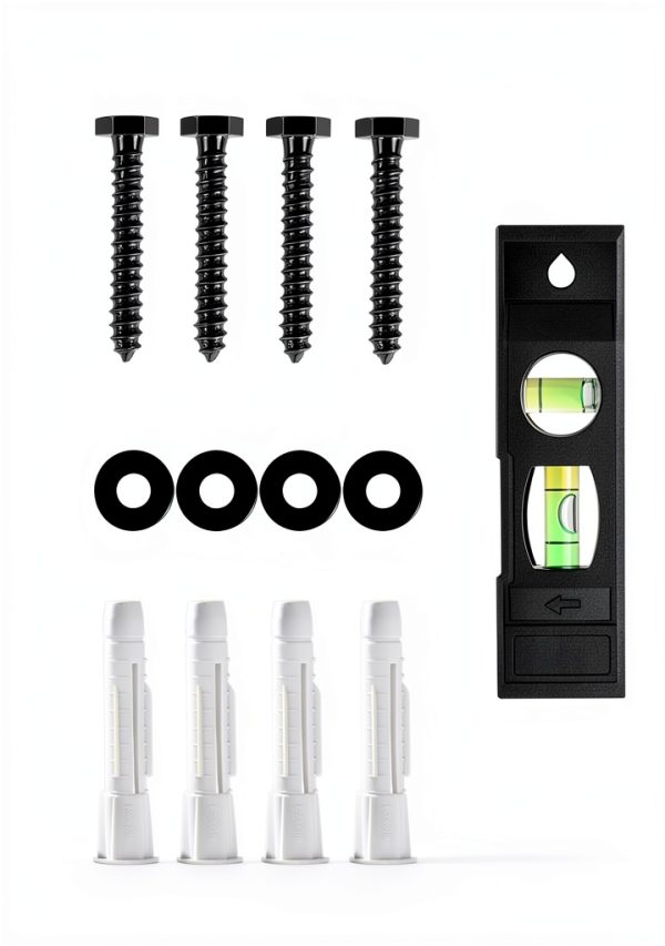 MOUNTUP Lag Bolt Kit for TV Wall Mount with M8×65mm Bolts and Concrete-1