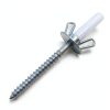 Xadnitu 30pk 1/4"-20 x 2-1/4" Hurricane Anchor Kit with Washers Tool-4