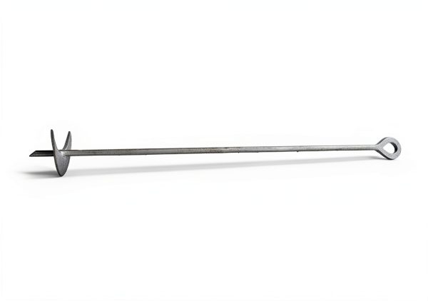 Heavy Duty - 3/4" x 48" with 6" Helix Screw Anchor Galvanized-0
