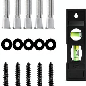 MOUNTUP Lag Bolt Kit for TV Wall Mount with M8×65mm Bolts and Concrete-0