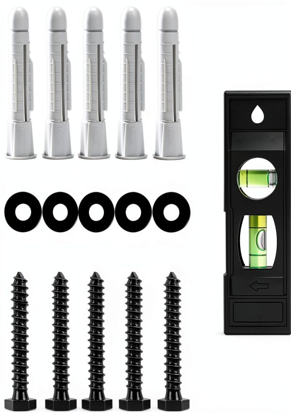 MOUNTUP Lag Bolt Kit for TV Wall Mount with M8×65mm Bolts and Concrete-0