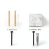 Mounting Dream Lag Bolt Kit for TV Wall Mount Comes with M8 Lag Bolt for Wood Stud, Fischer Anchors for Concrete Wall, Includes Allen Key and Bubble Level for Easy Installation MD5753-7