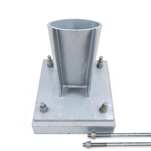 Sandbaggy 5/8" x 14" Threaded Concrete Anchor L-Bolts (Nuts & Washers Included) - Hot Dipped Galvanized - Sill Plate, Base Plate, Masonry, Wood, Cement Anchors, J Bolt (5, 5/8” x 14”)-3