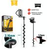 [UPGRADED] 14” Full Spiral Blade Mobile Home Anchor, 4 Pack Ground Anchor Screw in with L-shaped Brackets, U-bolts, Power Nut Driver, Earth Anchors High Wind Heavy Duty for Camping Tents, Swing Sets-1