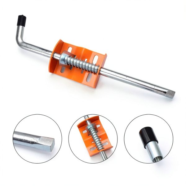 Gate Anchor Cane Bolt 18in Zinc Plated Steel by Aiwaiufu for Gates-4