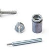 25 Piece Kit - Hurricane Shutter Hardware Hurricane Sidewalk Bolt Kit Stainless Steel 18-8 Hardware Bolt Combo with Masonry Anchors & Set Tool for Masonry Walls(25, 1/4-20 x 1-1/4 Inch)-1