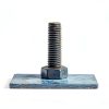 Sandbaggy 5/8" x 14" Threaded Concrete Anchor L-Bolts (Nuts & Washers Included) - Hot Dipped Galvanized - Sill Plate, Base Plate, Masonry, Wood, Cement Anchors, J Bolt (5, 5/8” x 14”)-7