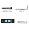 Mounting Dream Lag Bolt Kit for TV Wall Mount M7 Bolt Fischer Anchors-1