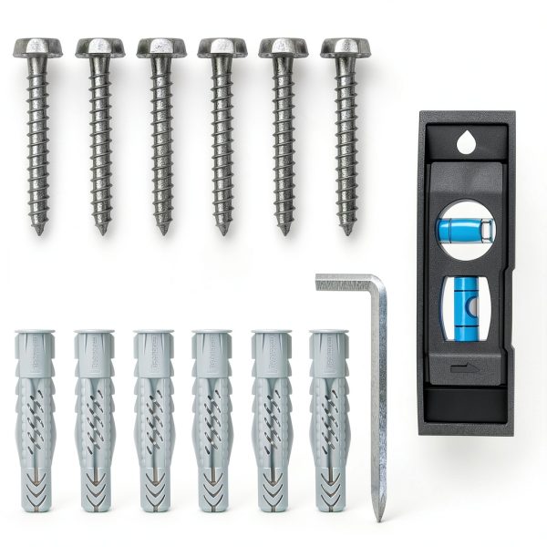 Mounting Dream Lag Bolt Kit for TV Wall Mount M7 Bolt Fischer Anchors-0